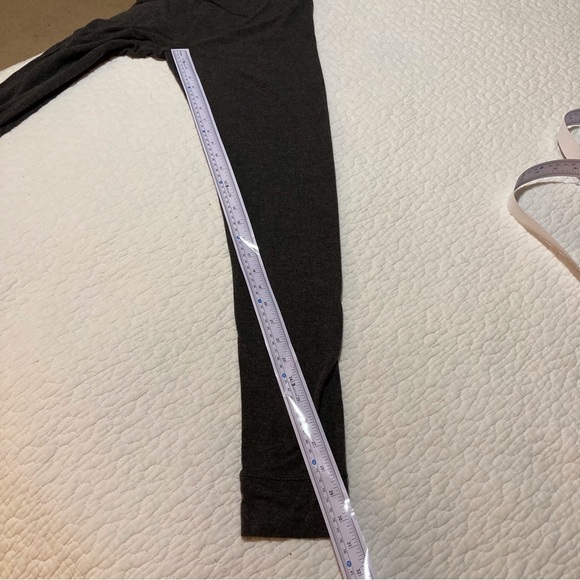 Cuddl‎ Duds Charcoal Leggings Full-Length | Super Soft - Picture 4 of 9